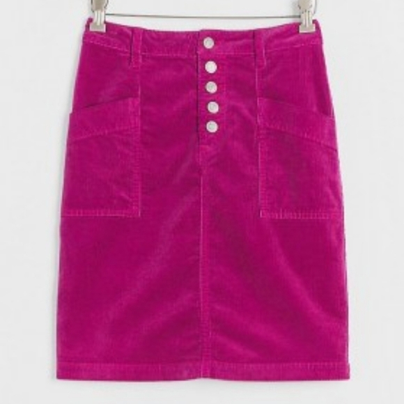 Anthropologie Pilcro Talia Corduroy Mini Skirt - Picture 3 of 12